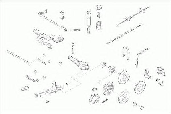 Рулевое управление FORD-MONDE-RL021 LEMFORDER