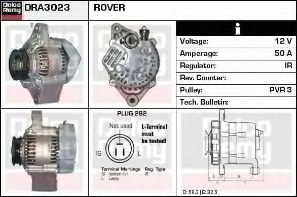 Генератор DRA3023 REMY