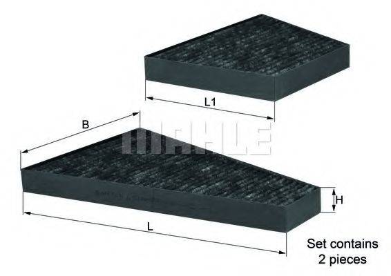 Фильтр салонный LAK 225/S KNECHT