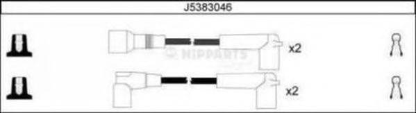 Комплект проводов зажигания J5383046 NIPPARTS