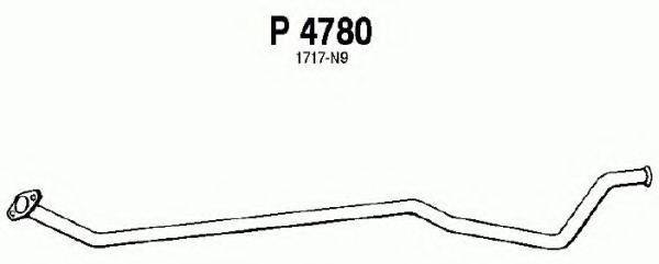 Труба выхлопного газа P4780 FENNO