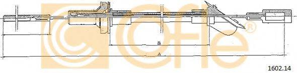 Трос, управление сцеплением 1602.14 COFLE