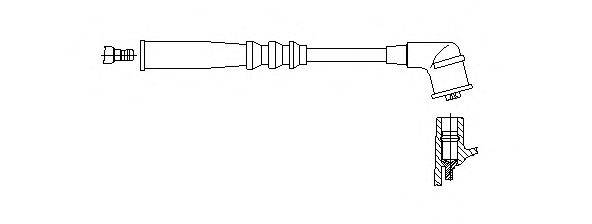 Провод зажигания 709/48 BREMI