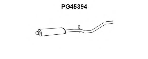 Предглушитель выхлопных газов PG45394 VENEPORTE