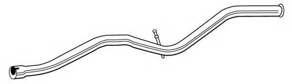 Труба выхлопного газа 07777 WALKER
