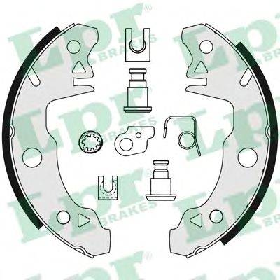 Комплект тормозных колодок 06000 LPR
