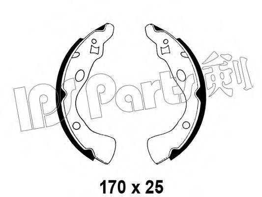 Тормозные колодки IBL-4330 IPS Parts