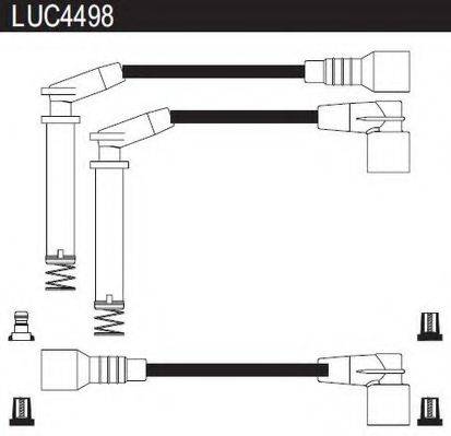 Комплект проводов зажигания LUC4498 LUCAS ELECTRICAL