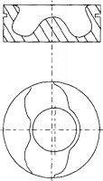 Поршень 87-107900-00 NURAL