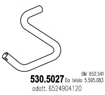 Трубка 530.5027 ASSO