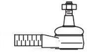 Наконечник поперечной рулевой тяги 1309 FRAP