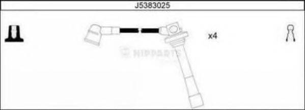 Комплект проводов зажигания J5383025 NIPPARTS