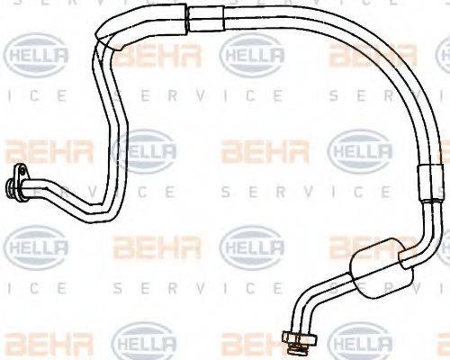 Трубопровод низкого давления, кондиционер 9GS 351 338-541 HELLA