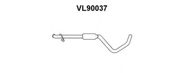 Средний глушитель выхлопных газов VL90037 VENEPORTE