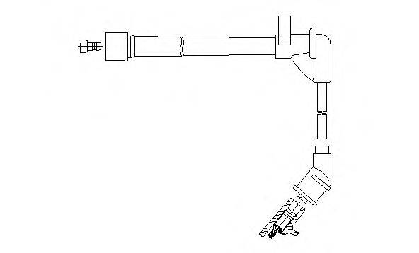 Провод зажигания 711/68 BREMI