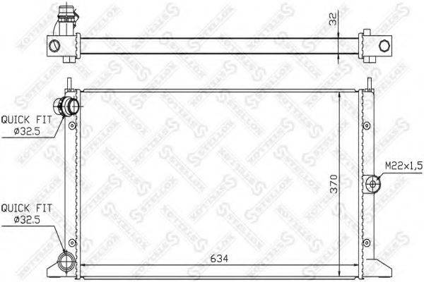 Теплообменник 10-26572-SX STELLOX