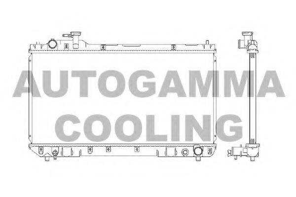 Теплообменник 102359 AUTOGAMMA