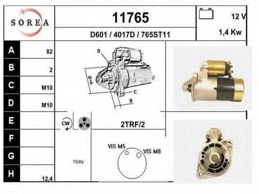 Стартер 11765 EAI