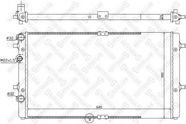 Теплообменник 10-26569-SX STELLOX