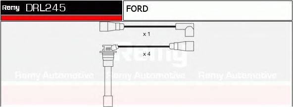 Комплект проводов зажигания DRL245 REMY