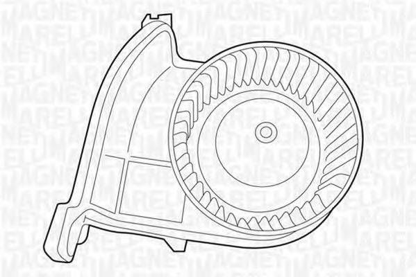 Вентилятор салона 069401326010 MAGNETI MARELLI