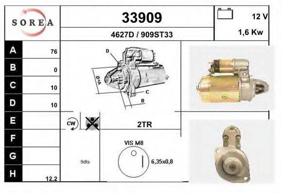 Стартер 33909 EAI