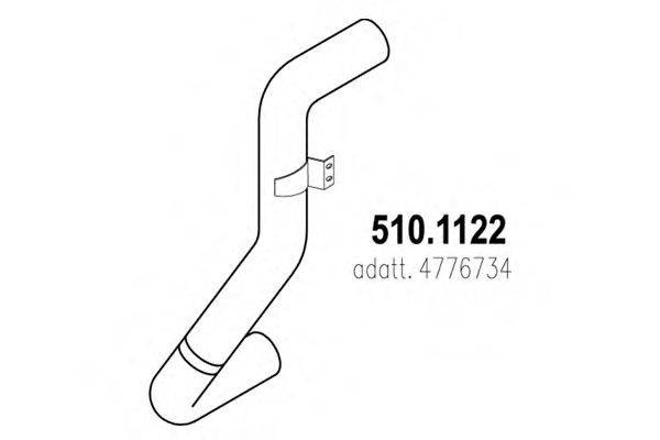 Трубка 510.1122 ASSO