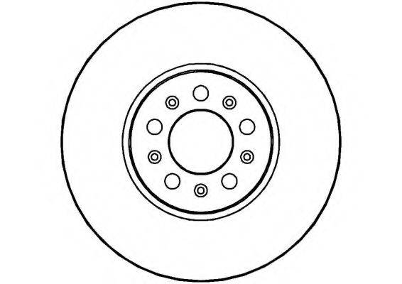 Тормозной диск NBD875 NATIONAL