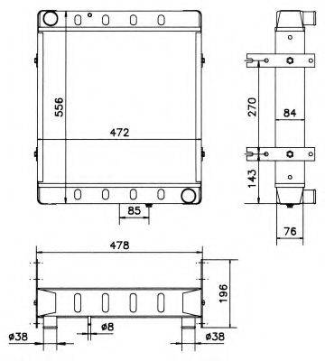 Теплообменник 52169 NRF