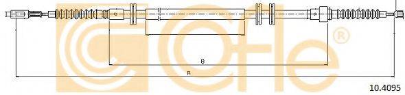 Трос, стояночная тормозная система 10.4095 COFLE
