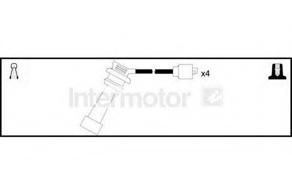 Комплект проводов зажигания 73437 STANDARD