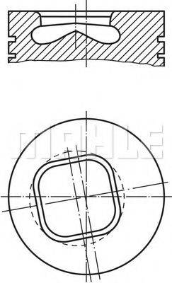 Поршень 40055600 KOLBENSCHMIDT