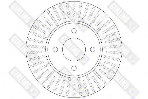 Тормозной диск 6064301 GIRLING