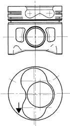 Рисунок 94428730 KOLBENSCHMIDT