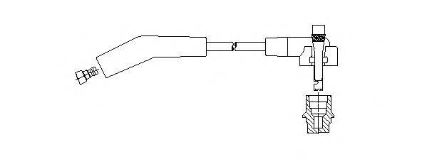 Провод зажигания 8A14/89 BREMI