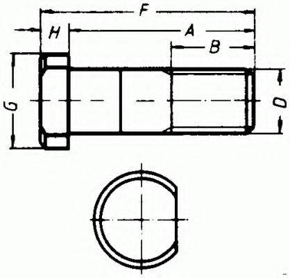 Болт 18823 01 LEMFORDER