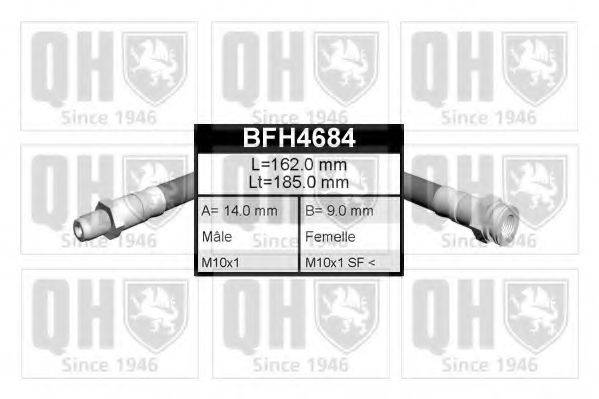 Тормозной шланг BFH4684 QUINTON HAZELL