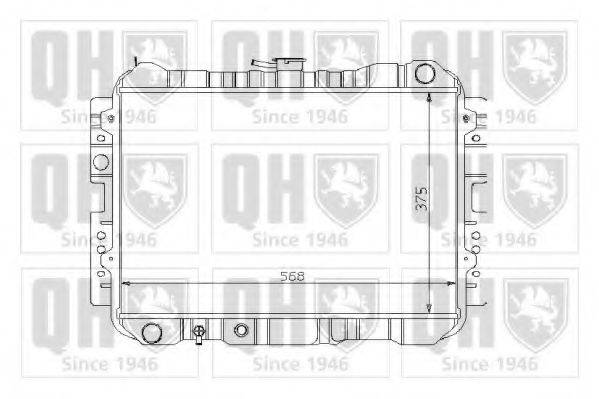 Теплообменник QER1156 QUINTON HAZELL