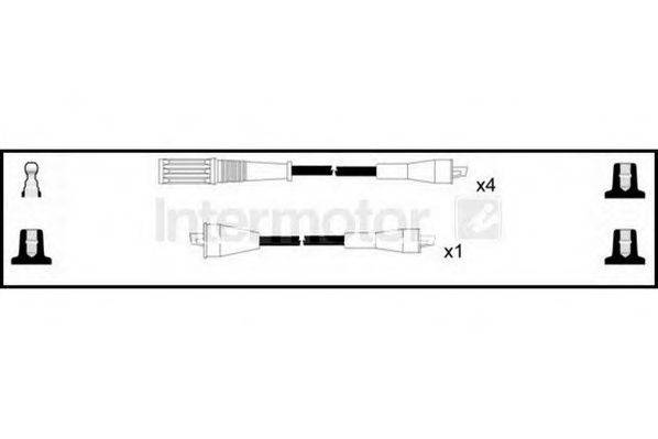 Комплект проводов зажигания 73549 STANDARD