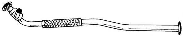 Труба выхлопного газа 67106 SIGAM