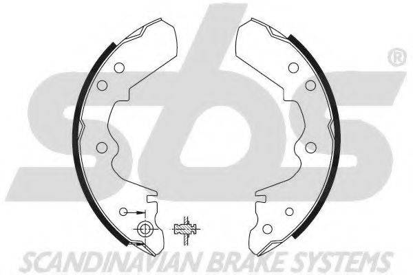 Комплект тормозных колодок 18492714471 SBS