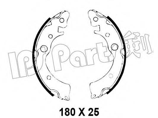 Тормозные колодки IBL-4496 IPS Parts