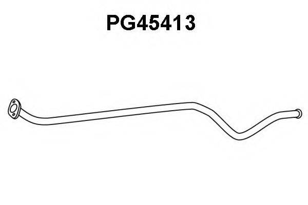 Труба выхлопного газа PG45413 VENEPORTE