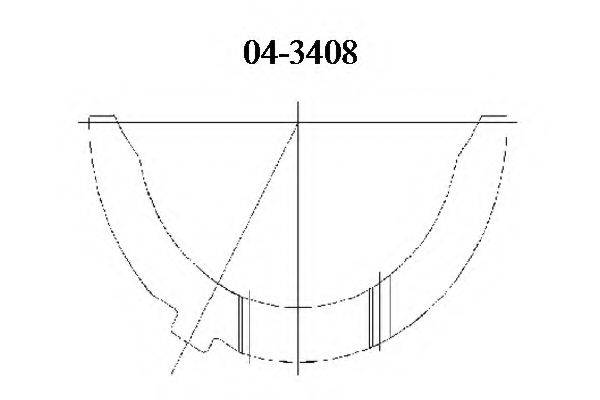 Подшипник 04-3408 GLYCO