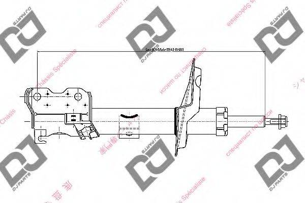 Амортизатор DS2231GS DJ PARTS