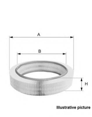 Фильтр воздушный EAF3283.20 OPEN PARTS