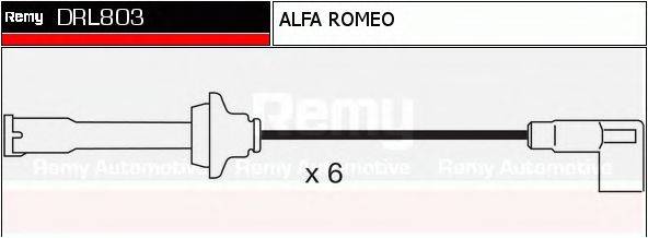 Комплект проводов зажигания DRL803 REMY