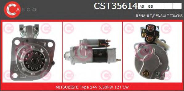 Стартер CST35614GS CASCO