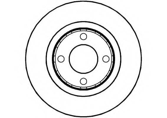 Тормозной диск NBD504 NATIONAL