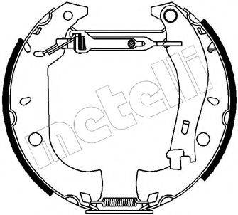 Комлект тормозных накладок 51-0049 METELLI